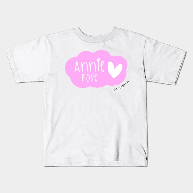 Cotton candy design Kids T-Shirt by AnnieRose